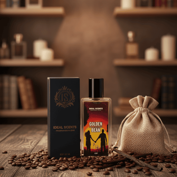 Golden Bean Fragrance | 50ml | Unisex Perfume | Long Lasting 8–10 Hours | Our Signature | Made in Pakistan