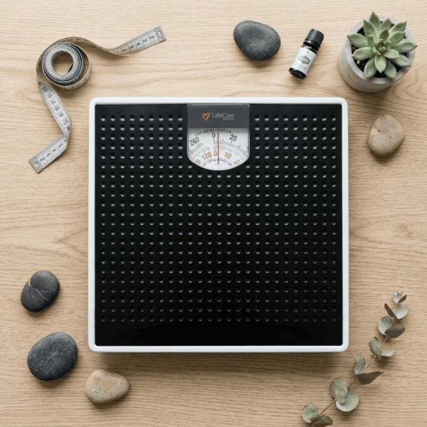 Life Care Medical Mechanical Personal Scale For Body Weight Tracking | 120kg Capacity
