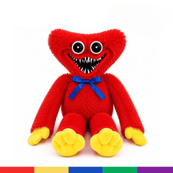 Poppy Playtime Huggy Wuggy & Kissy Missy Soft Plush Toy Pair - Random Color