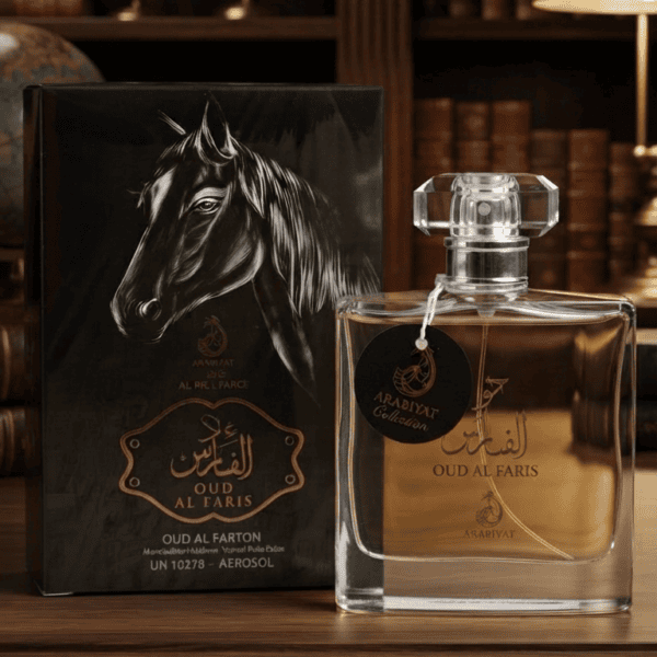 Oud Al Faris Eau De Parfum By Arabiyat - Premium Fragrance Designed For A Sophisticated And Long Lasting Scent Experience - 100ML
