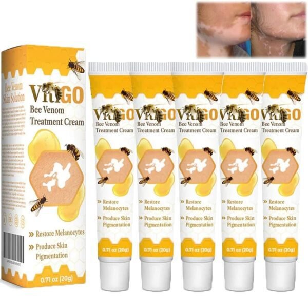 Fivfivgo™ VitiGO Bee Venom Correcting Cream (20g) Support for Skin Pigmentation Recovery and Even Skin Tone